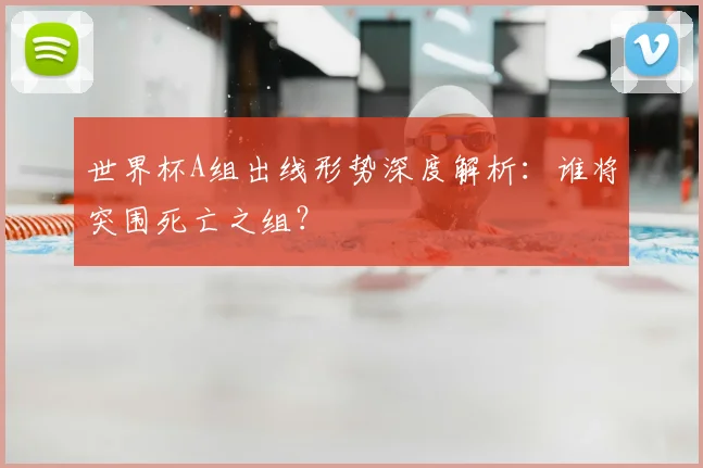 世界杯A组出线形势深度解析：谁将突围死亡之组？